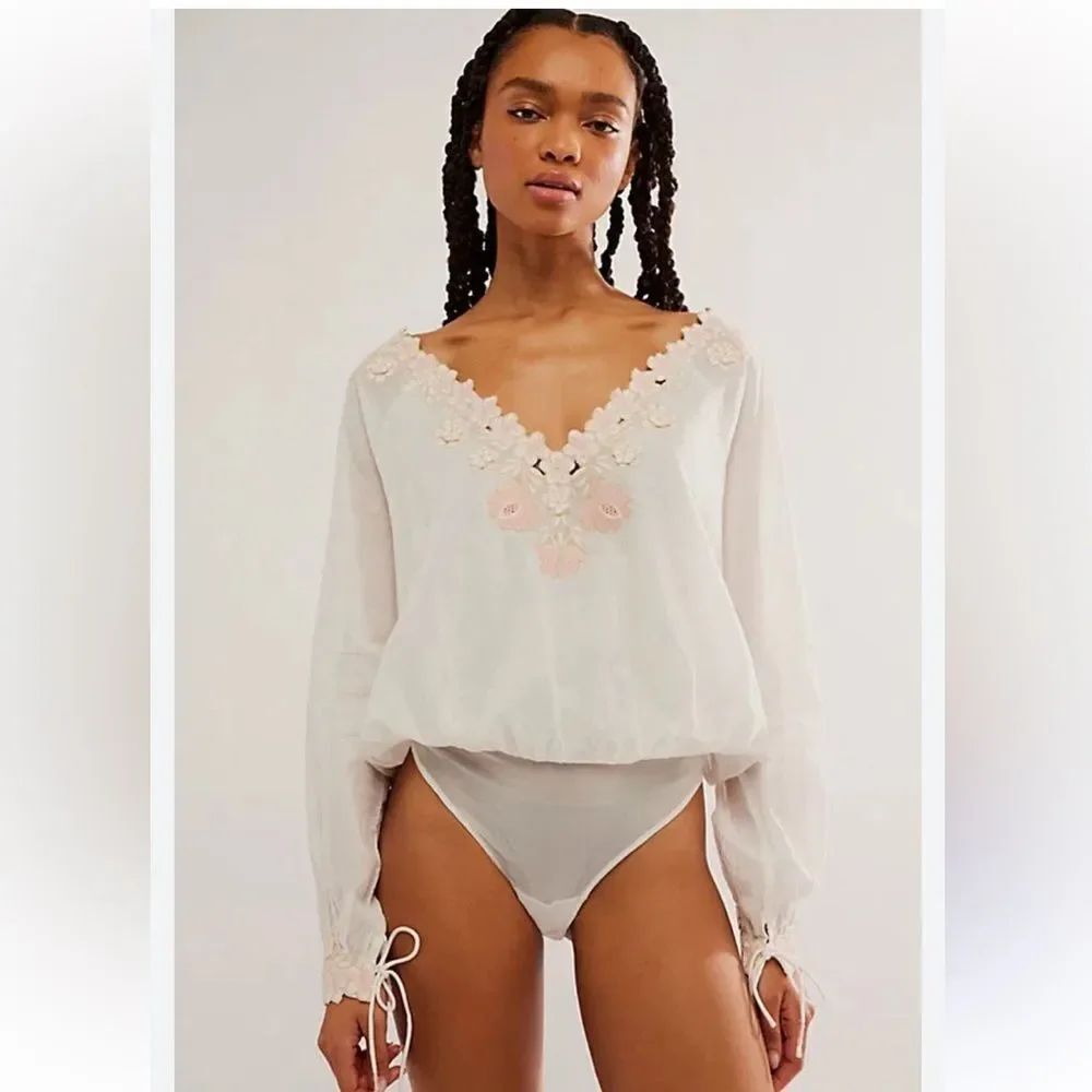 FREE PEOPLE Salty Sweet Bodysuit size XS
